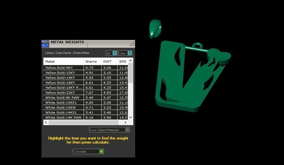 Model 972 V Zombie Initial Letter Alphabet Pendant 3D print model_10