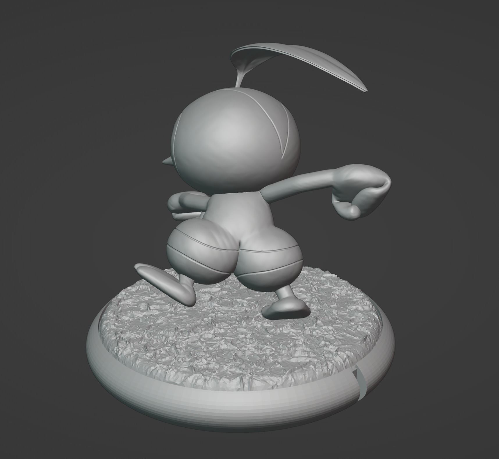 Seedot Nuzleaf and Shiftry 3D print model 3D print model_37