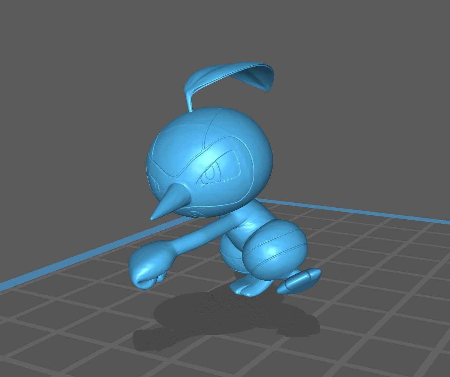 Seedot Nuzleaf and Shiftry 3D print model 3D print model_43