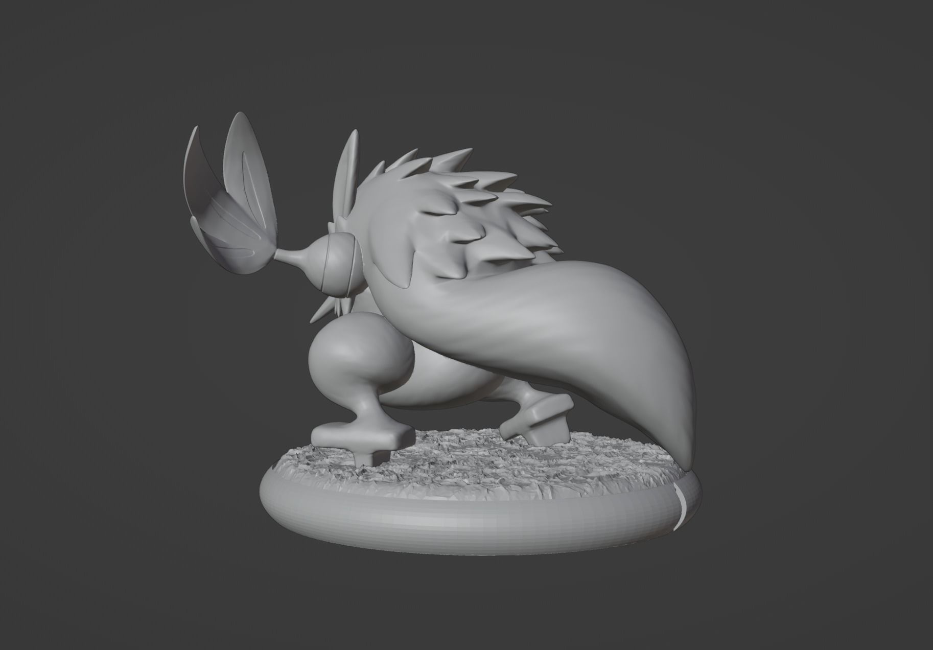 Seedot Nuzleaf and Shiftry 3D print model 3D print model_15