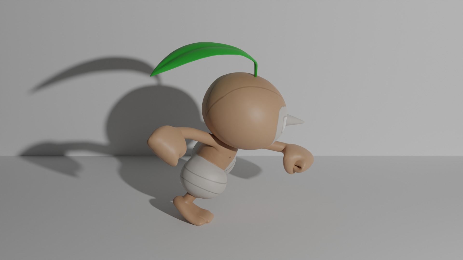 Seedot Nuzleaf and Shiftry 3D print model 3D print model_6