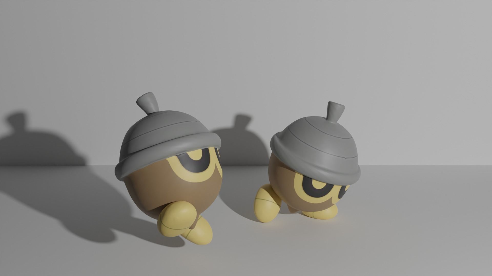 Seedot Nuzleaf and Shiftry 3D print model 3D print model_2