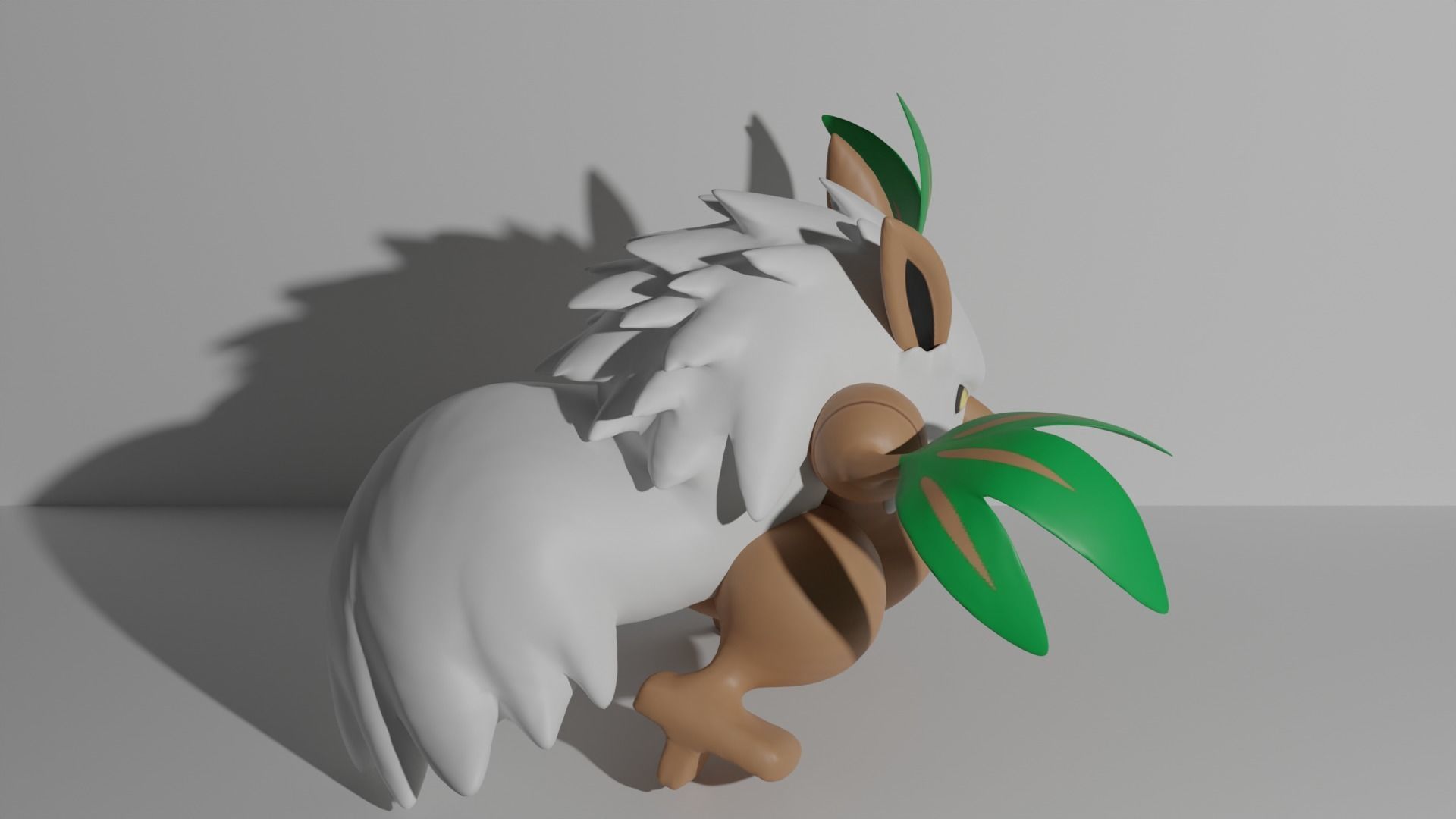 Seedot Nuzleaf and Shiftry 3D print model 3D print model_10