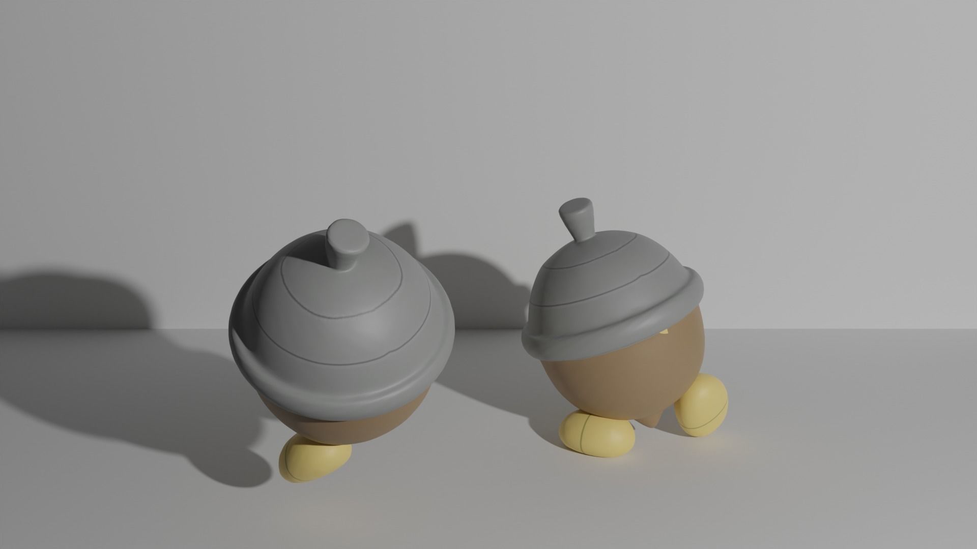 Seedot Nuzleaf and Shiftry 3D print model 3D print model_3