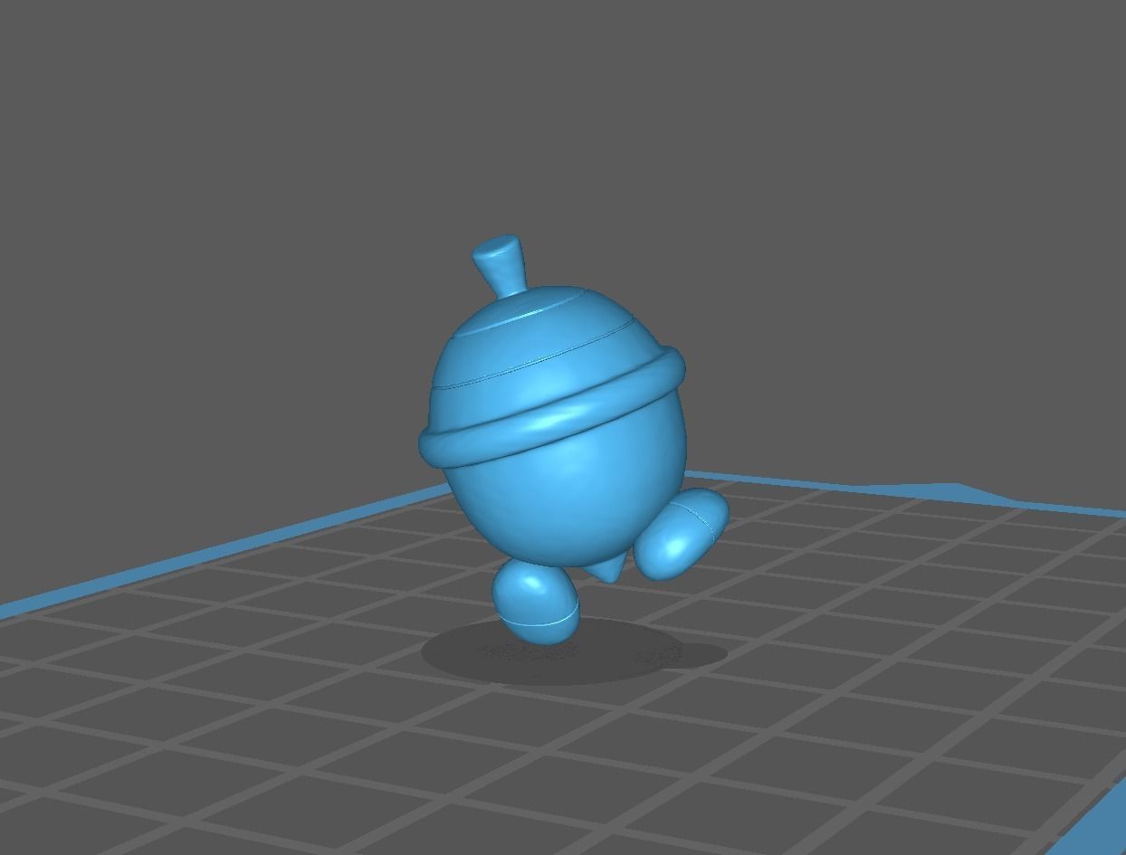 Seedot Nuzleaf and Shiftry 3D print model 3D print model_34