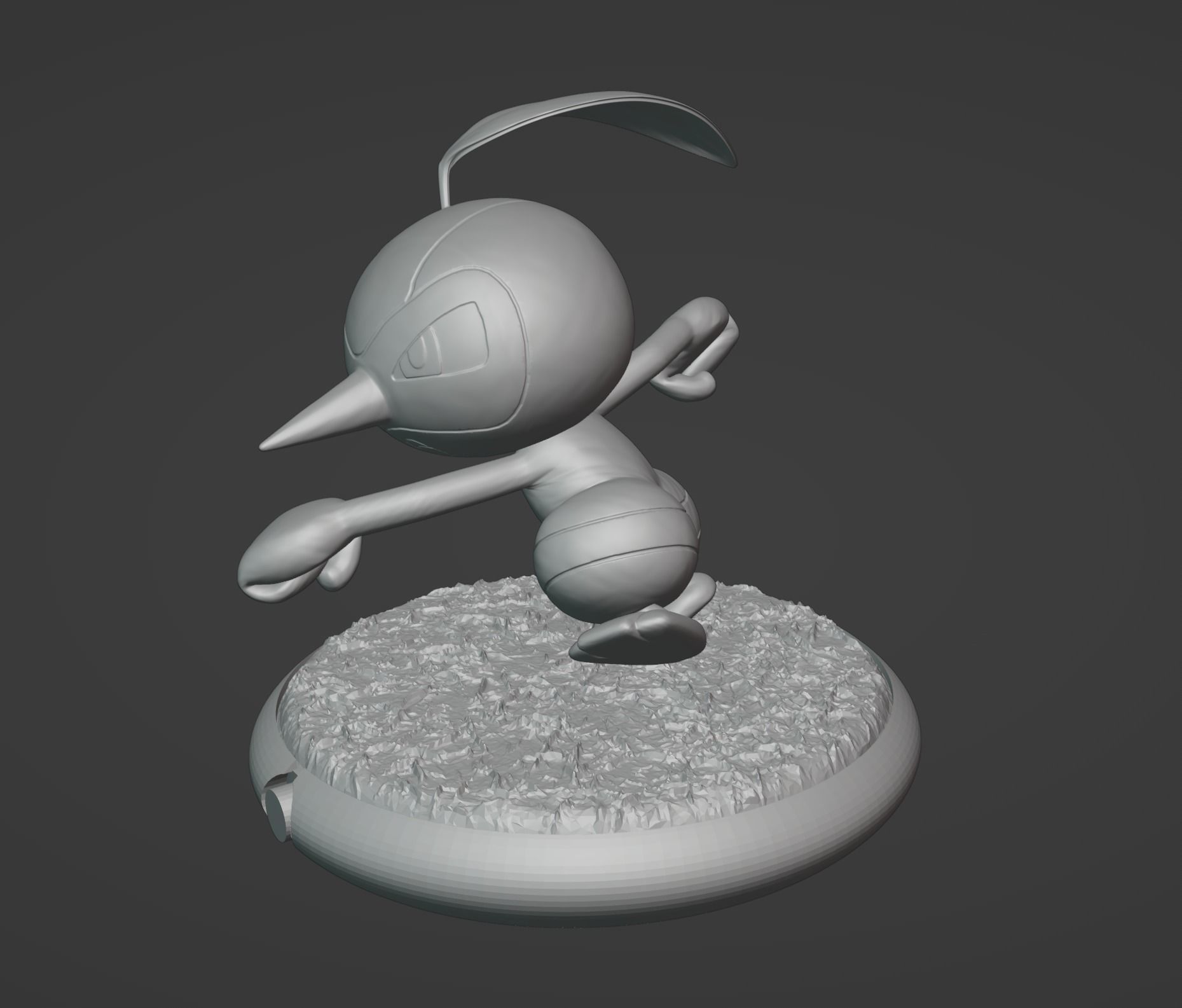 Seedot Nuzleaf and Shiftry 3D print model 3D print model_36