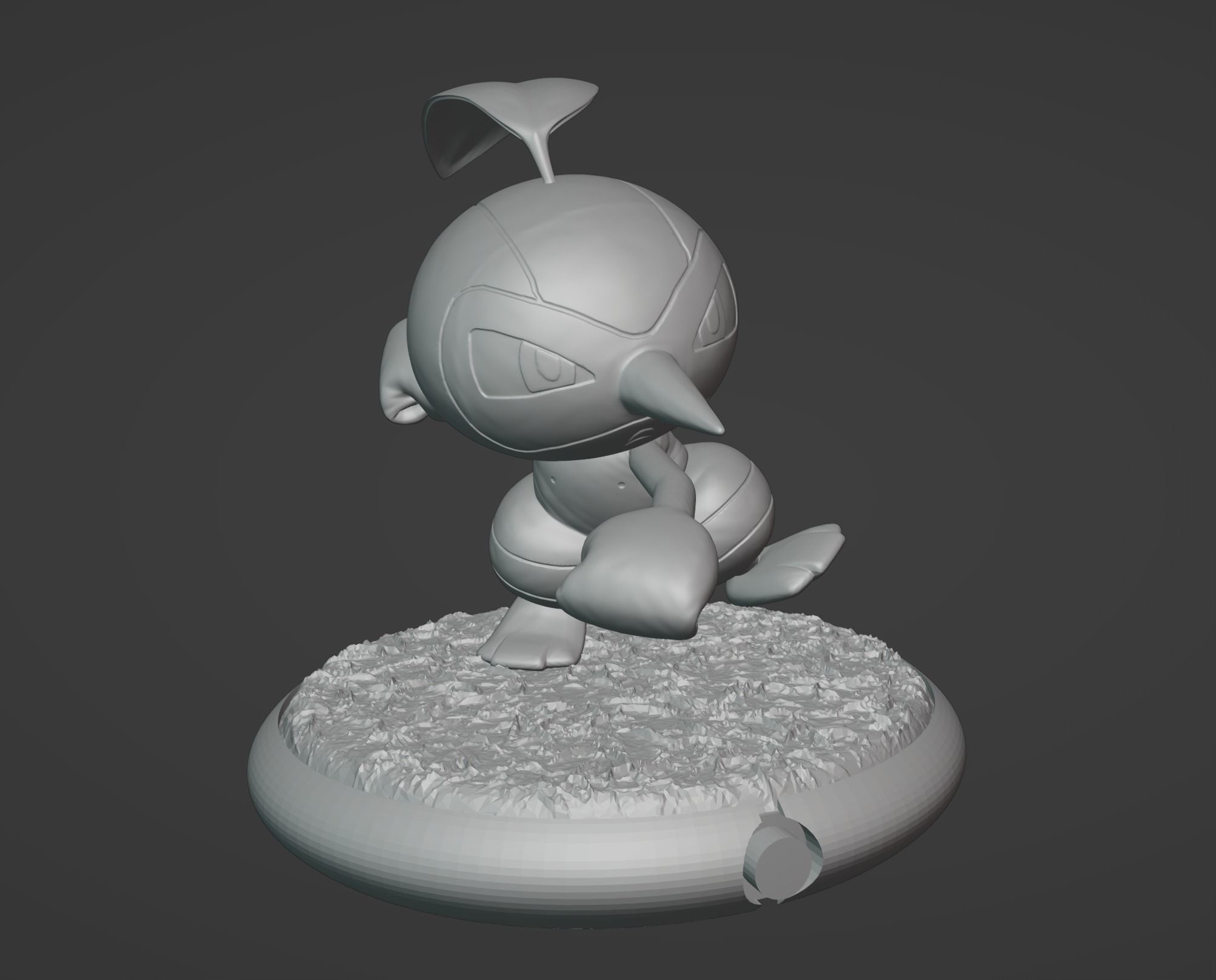 Seedot Nuzleaf and Shiftry 3D print model 3D print model_35