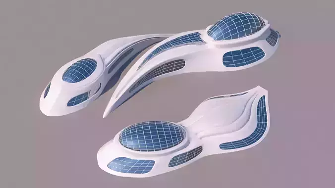 0083 - Organic Building 3D model