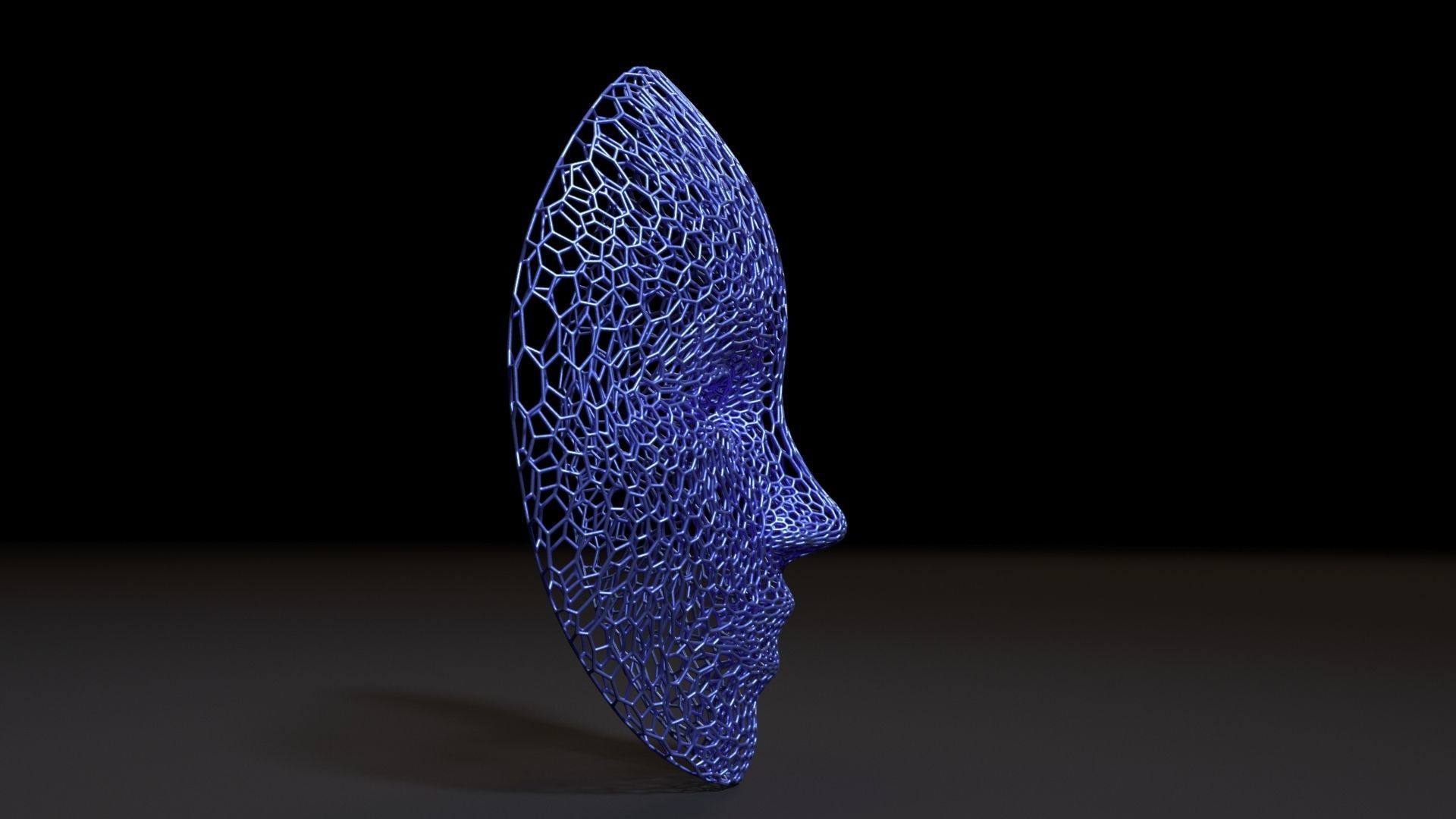 Mask 3 glass 3D print model_6