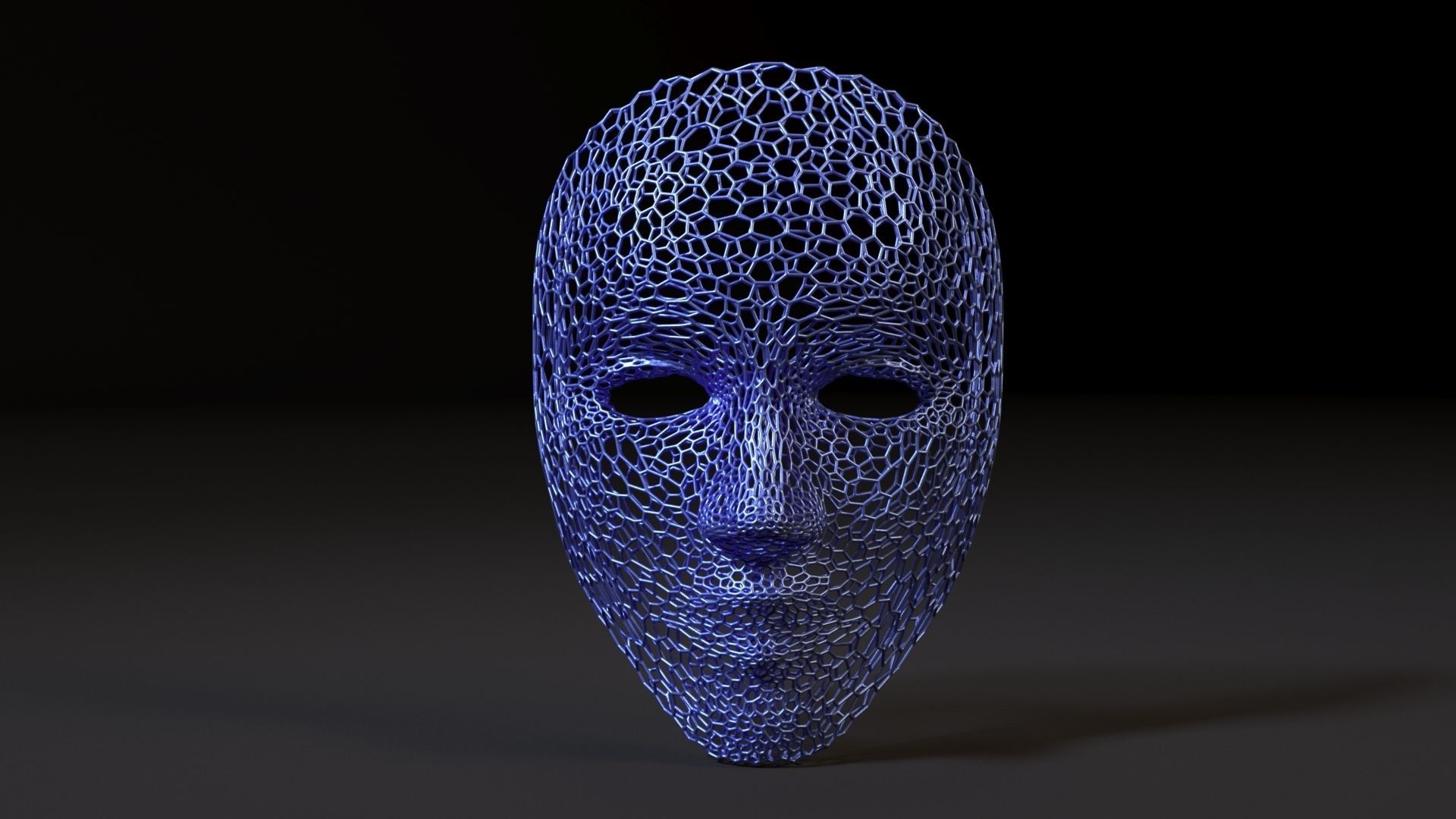 Mask 3 glass 3D print model_8