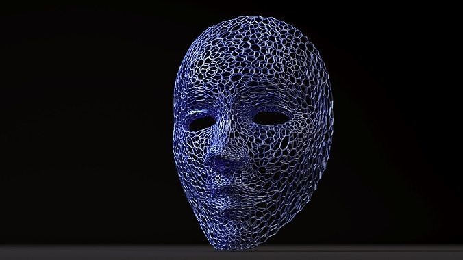 Mask 3 glass 3D print model
