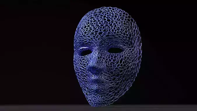 Mask 3 glass 3D print model