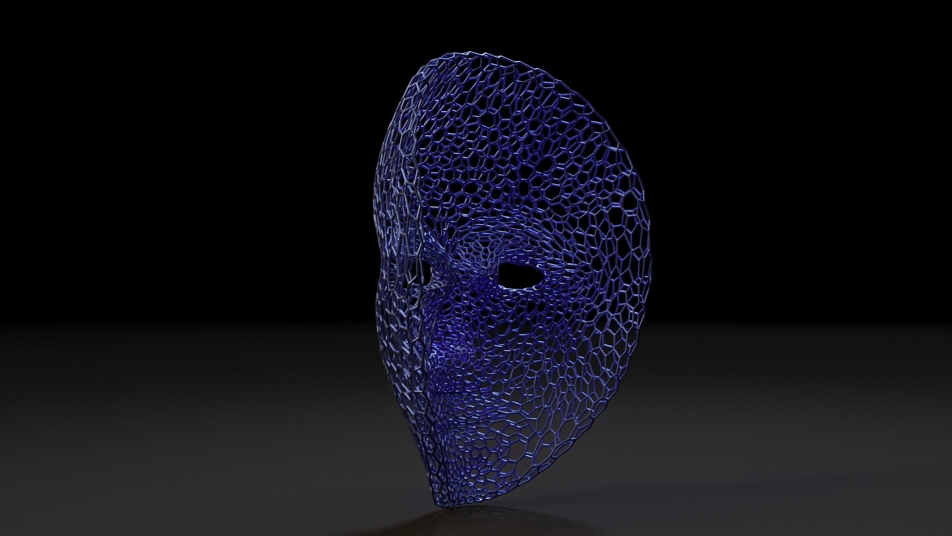 Mask 3 glass 3D print model_3