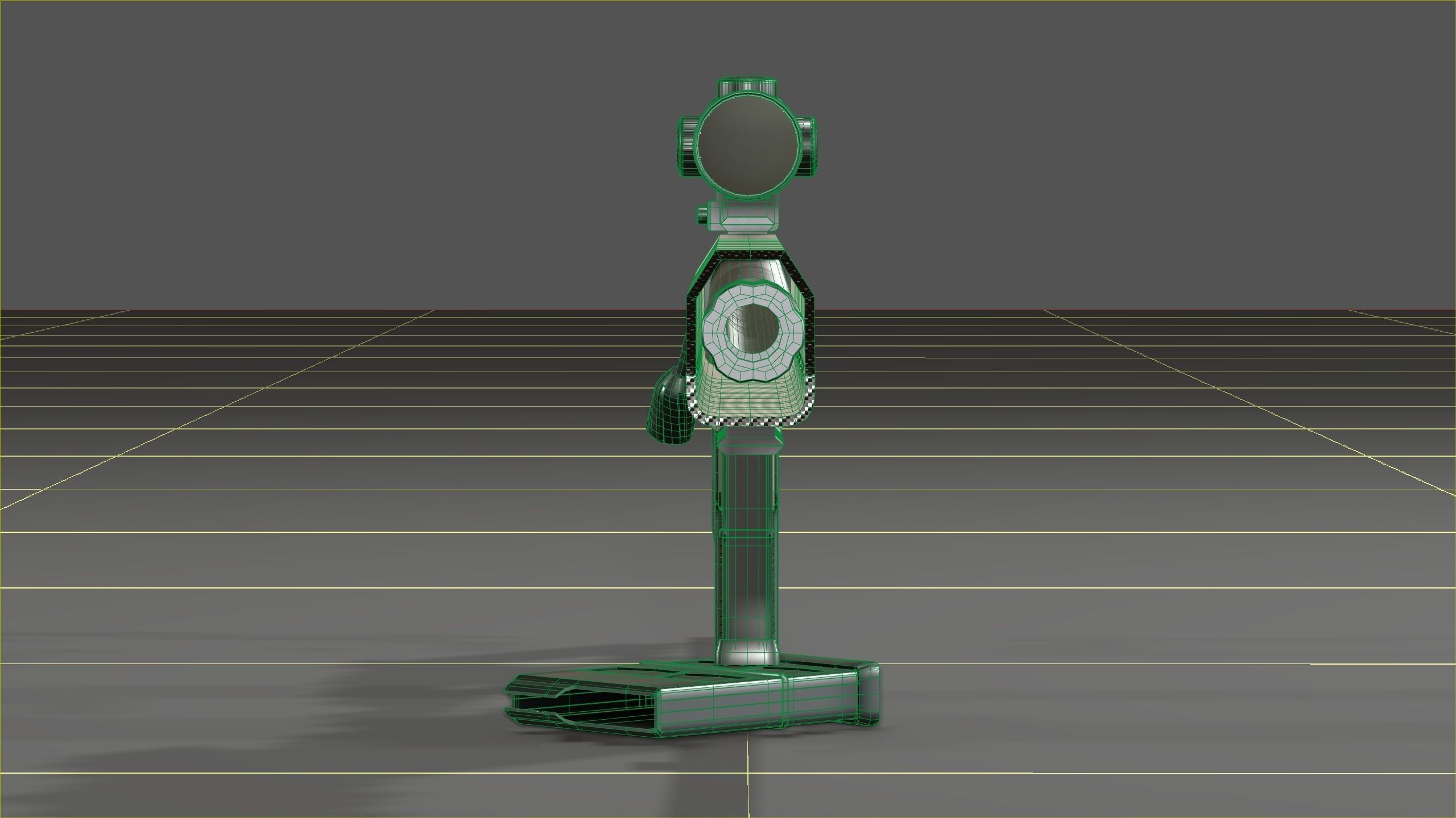 Christensen Arms MPR with Swarovski Optics Low-poly 3D model_19