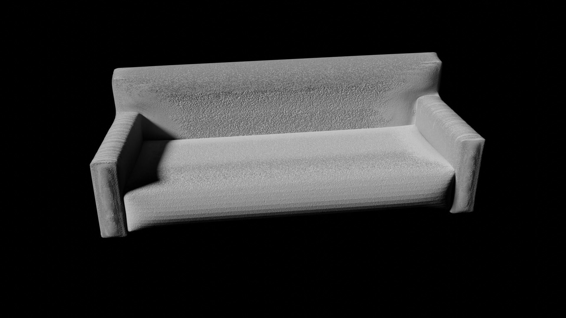 sofa 8 Low-poly 3D model_8