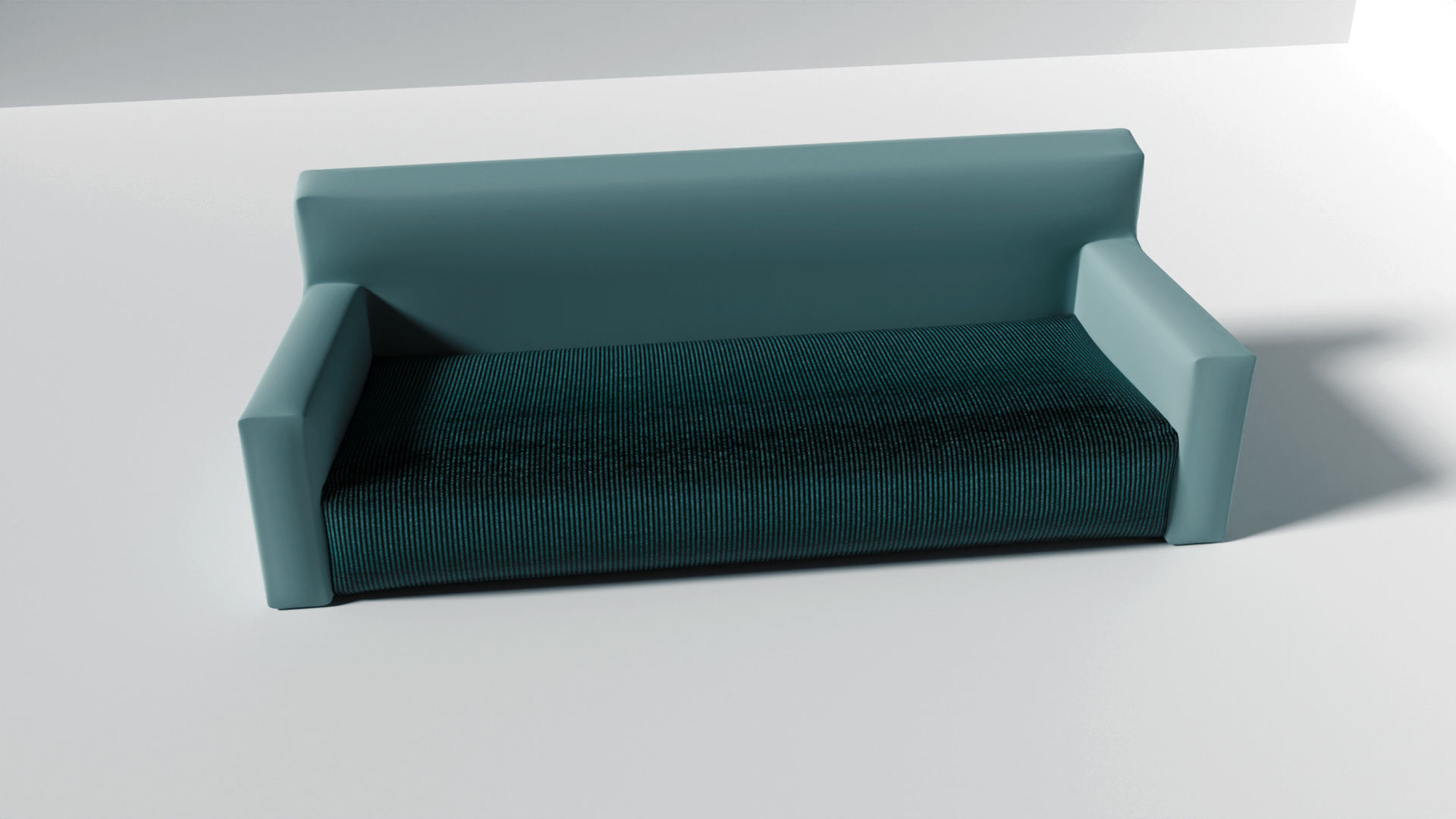 sofa 8 Low-poly 3D model_1