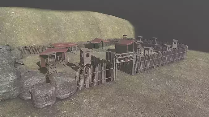 Ancient Military Camp Assets