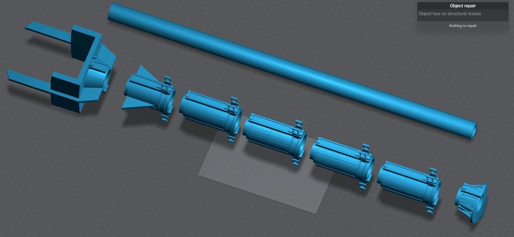 2001 Space Station V  Scale model 3D print model_7