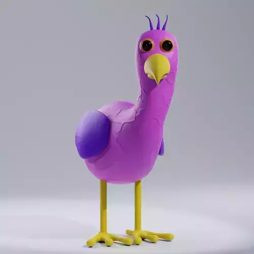 Opila Bird - Garten of Banban Low-poly 3D model