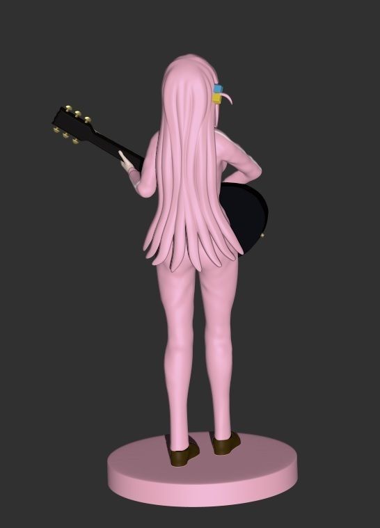 Bocchi from Bocchi the Rock 3D print model_2