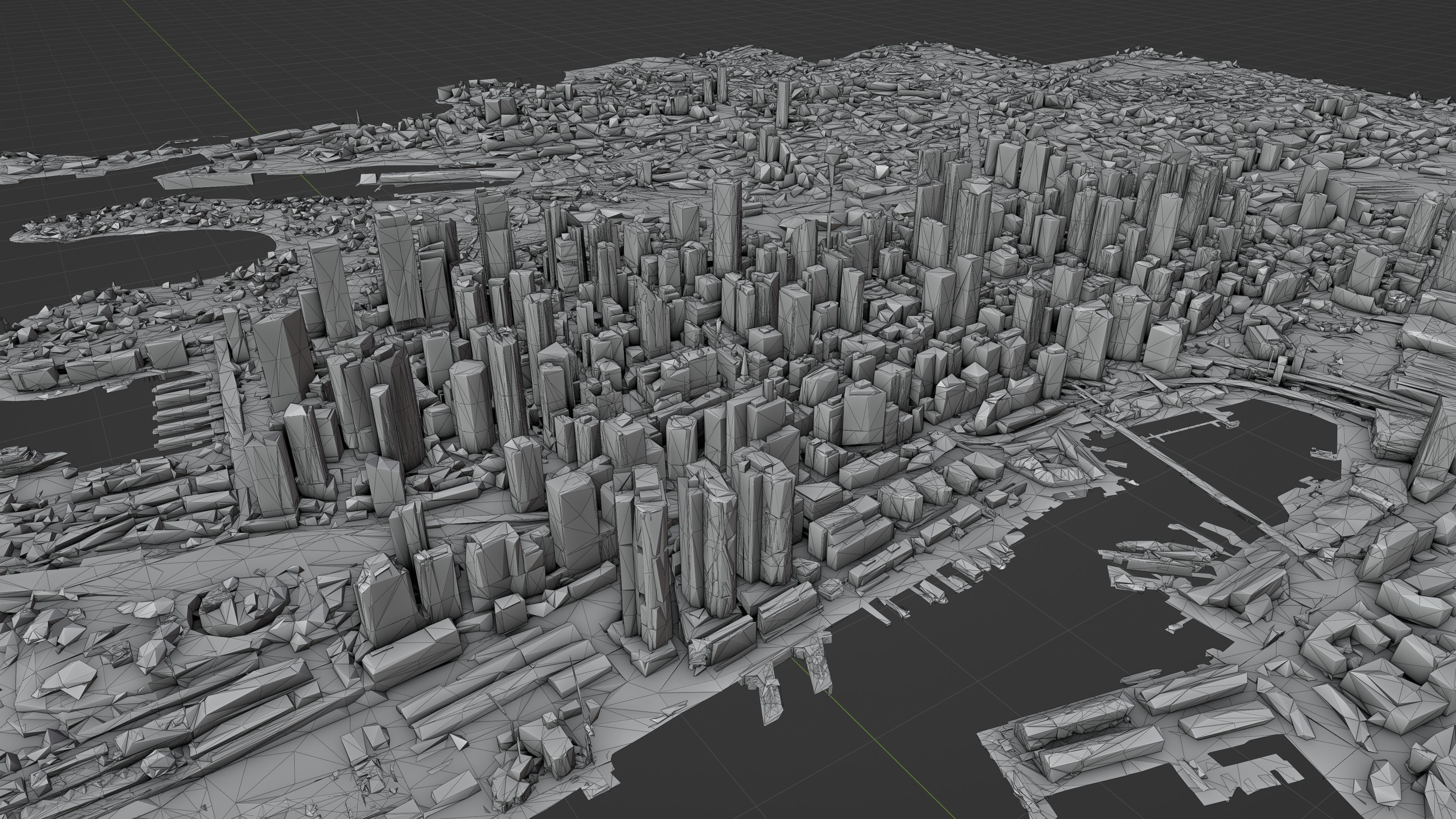 Sydney City Skyline Free low-poly 3D model_10