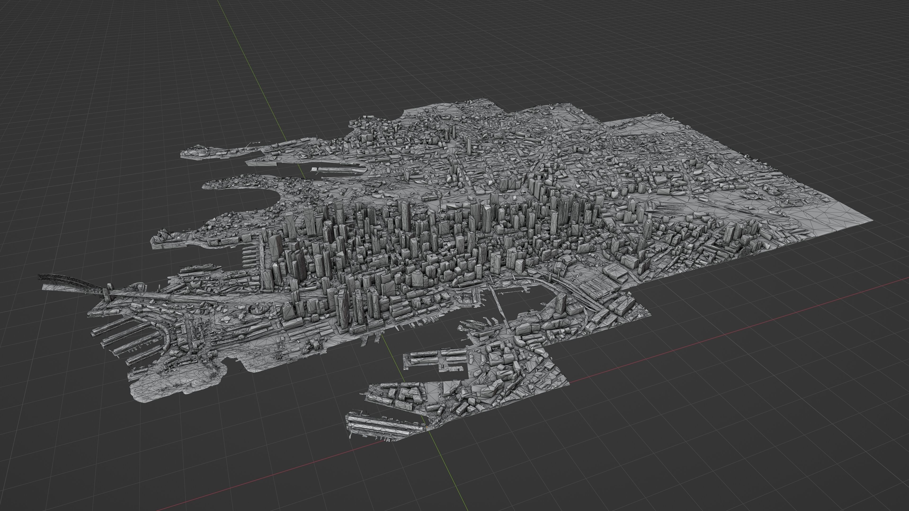 Sydney City Skyline Free low-poly 3D model_13