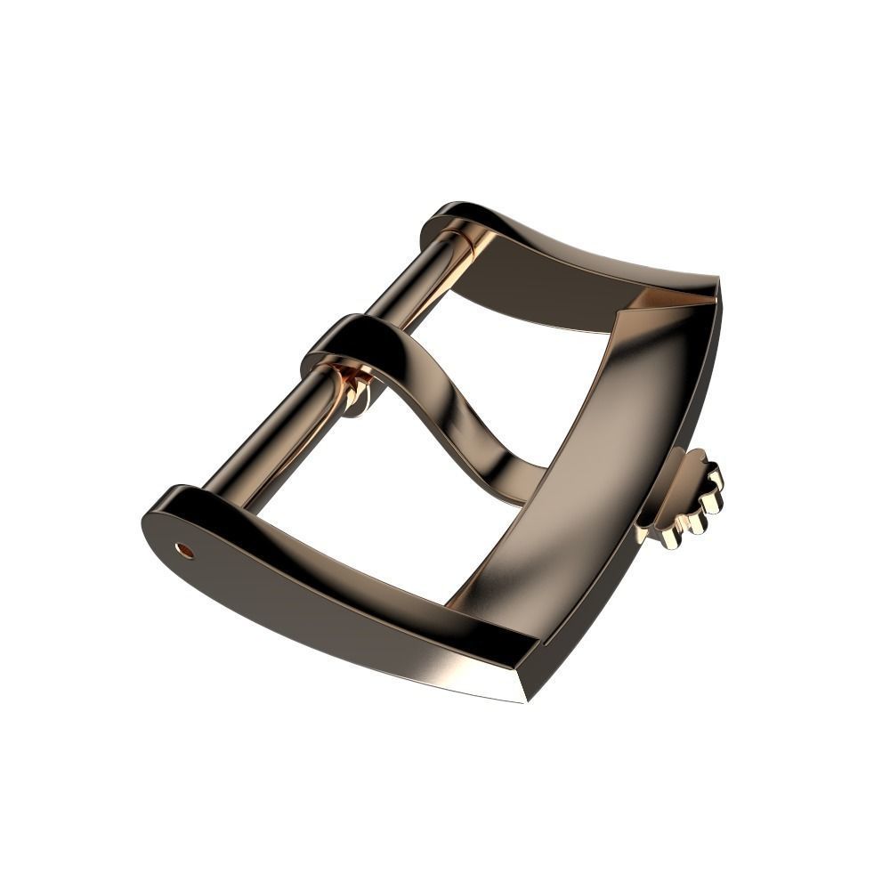 Watch Buckle 16mm 18mm 3D print model_10