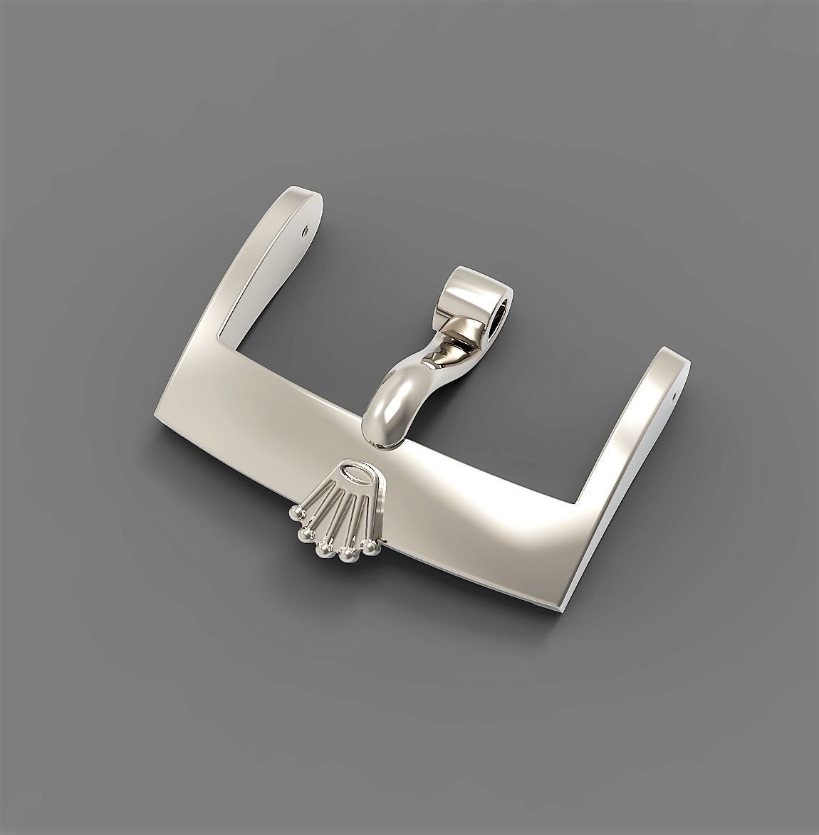 Watch Buckle 16mm 18mm 3D print model_1