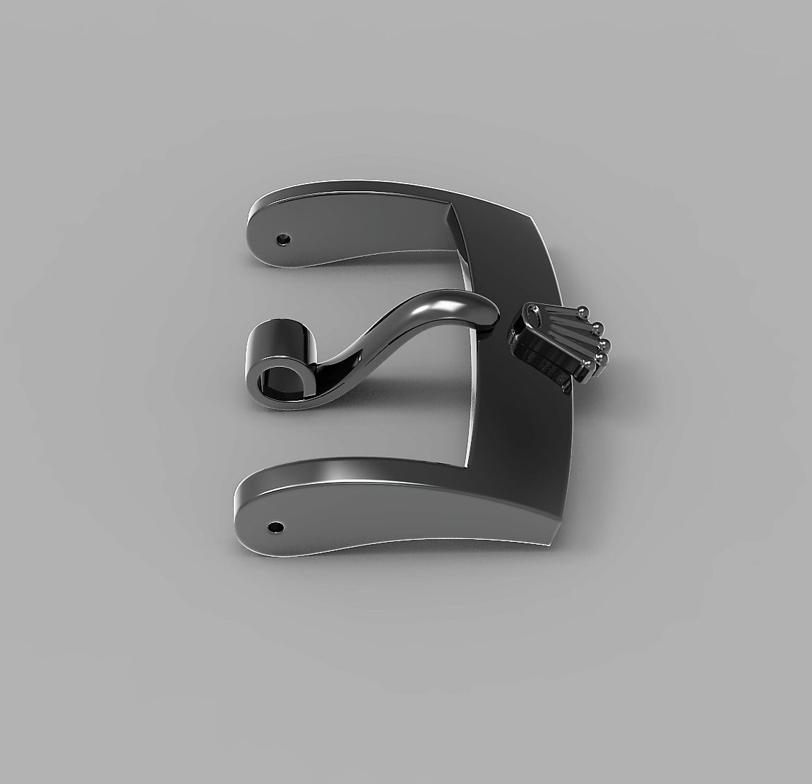 Watch Buckle 16mm 18mm 3D print model_2