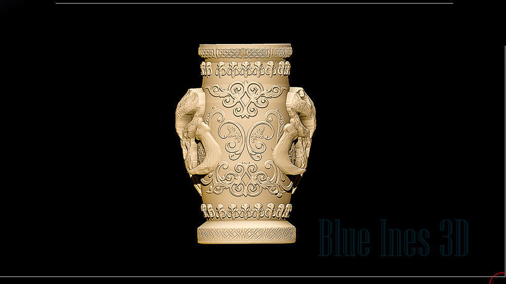 Mythosaur Mandalorian Can Holder cozy 3D print model_5
