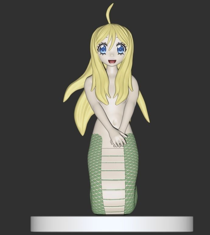 Jashin-chan from Dropkick On My Devil 3D print model_1