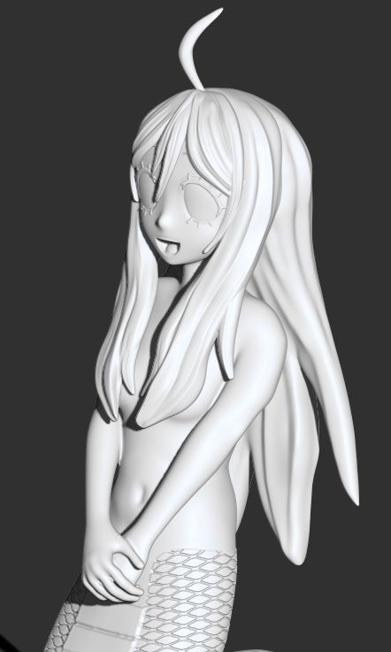 Jashin-chan from Dropkick On My Devil 3D print model_4