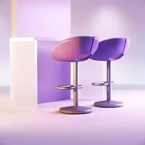 Bar chair and bar counter 