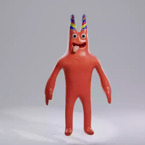 Banban - Garten of Banban Low-Poly Character Low-poly 3D model