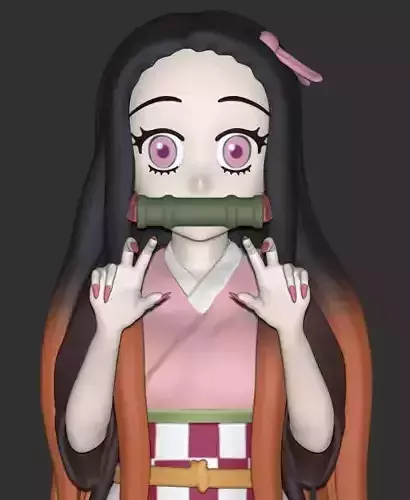 Nezuko from Demon Slayer Free 3D print model