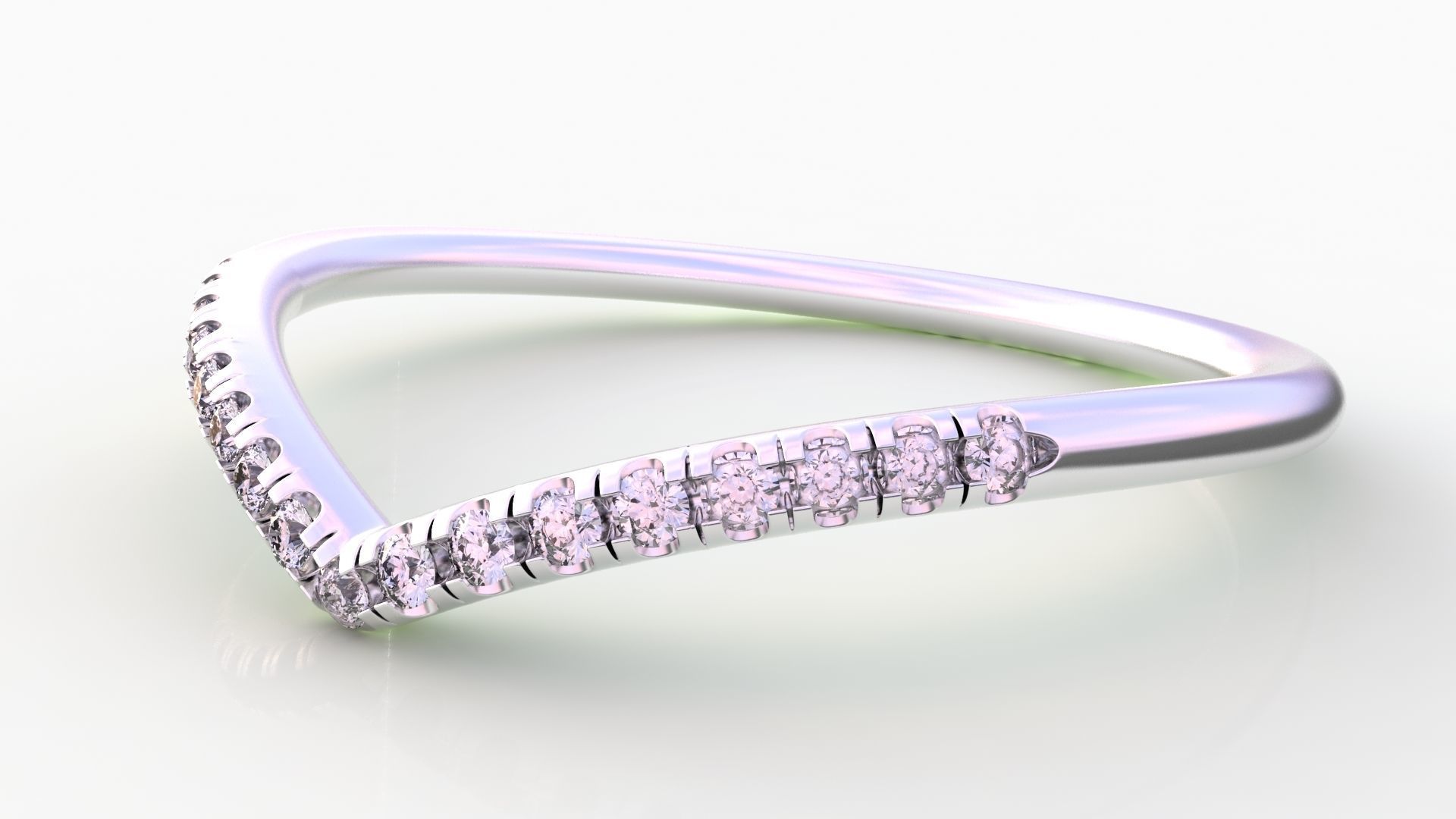 Jewelry ring 3D model_2