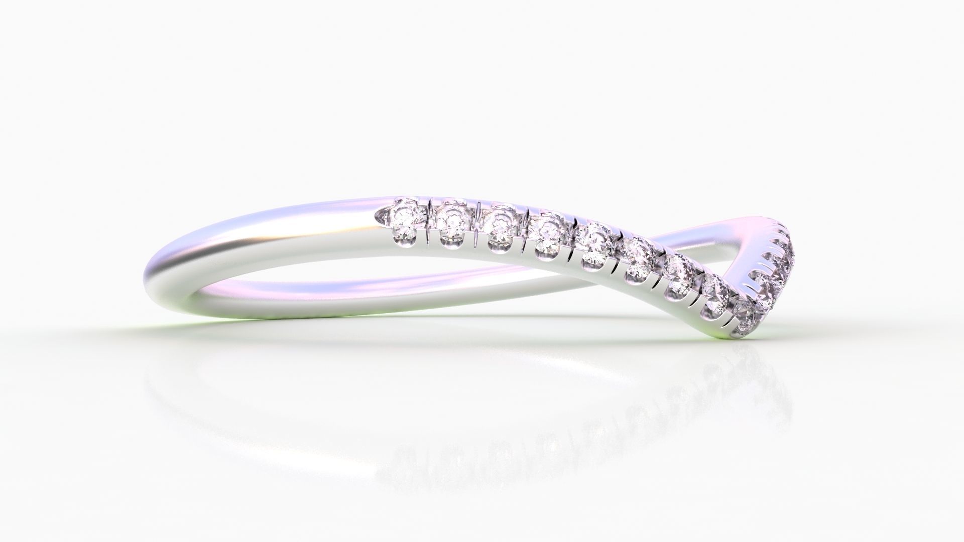 Jewelry ring 3D model_3