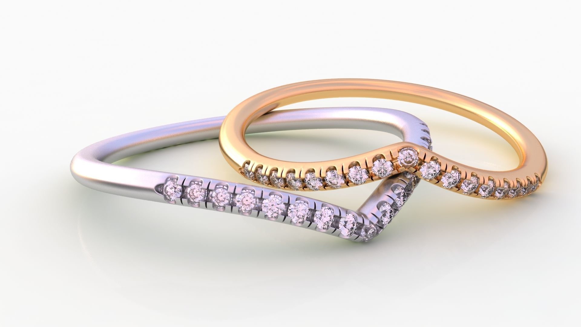 Jewelry ring 3D model_7