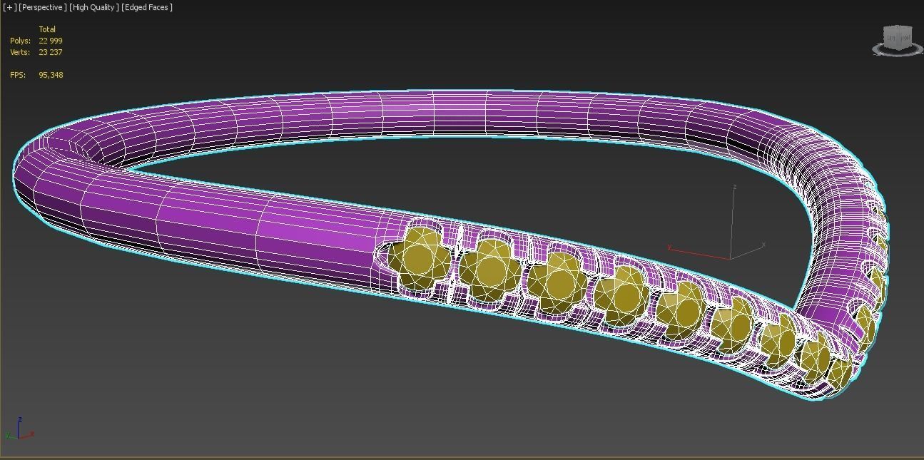 Jewelry ring 3D model_12