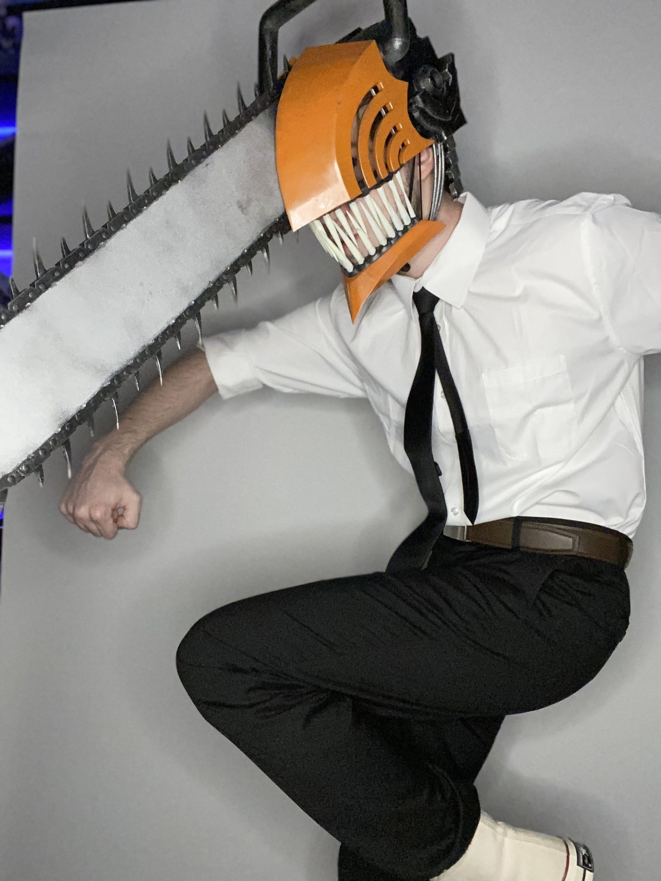 Anime Accurate Chainsaw Man 3D Model Fan Art for Cosplay 3D print model_2