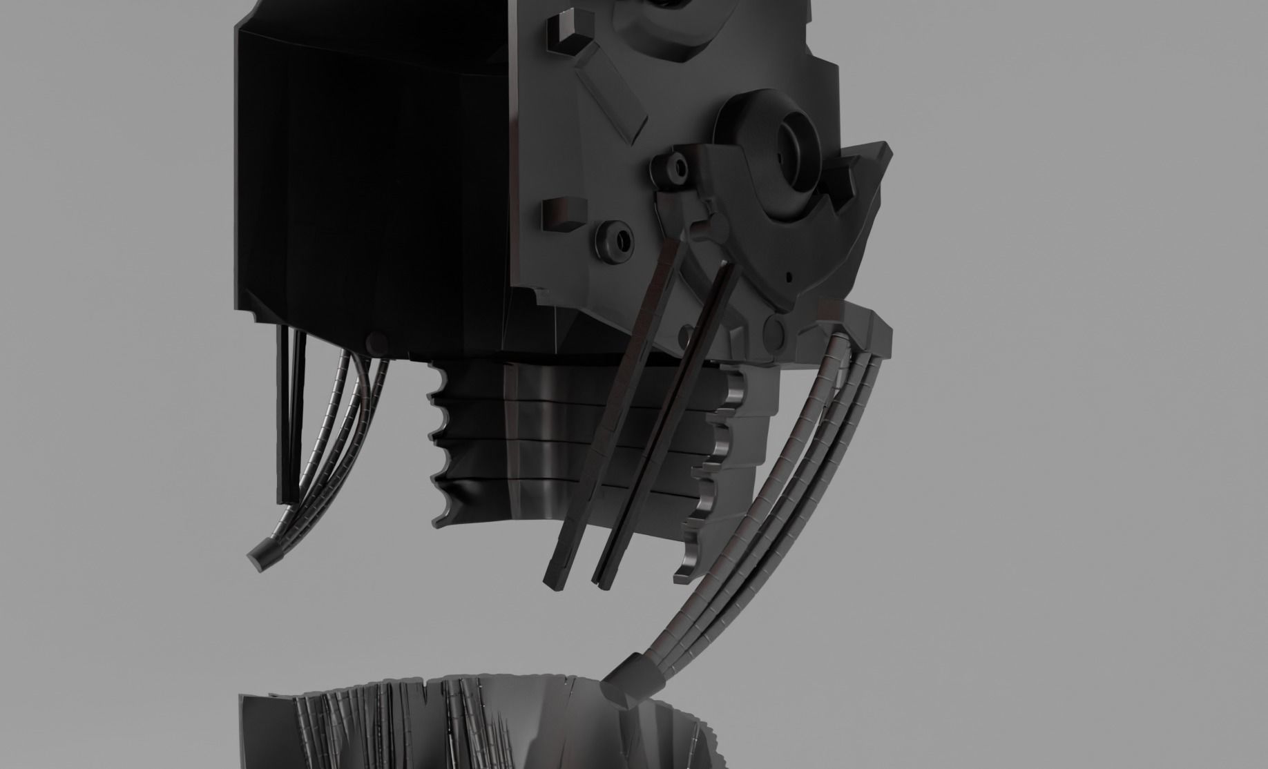 Anime Accurate Chainsaw Man 3D Model Fan Art for Cosplay 3D print model_11