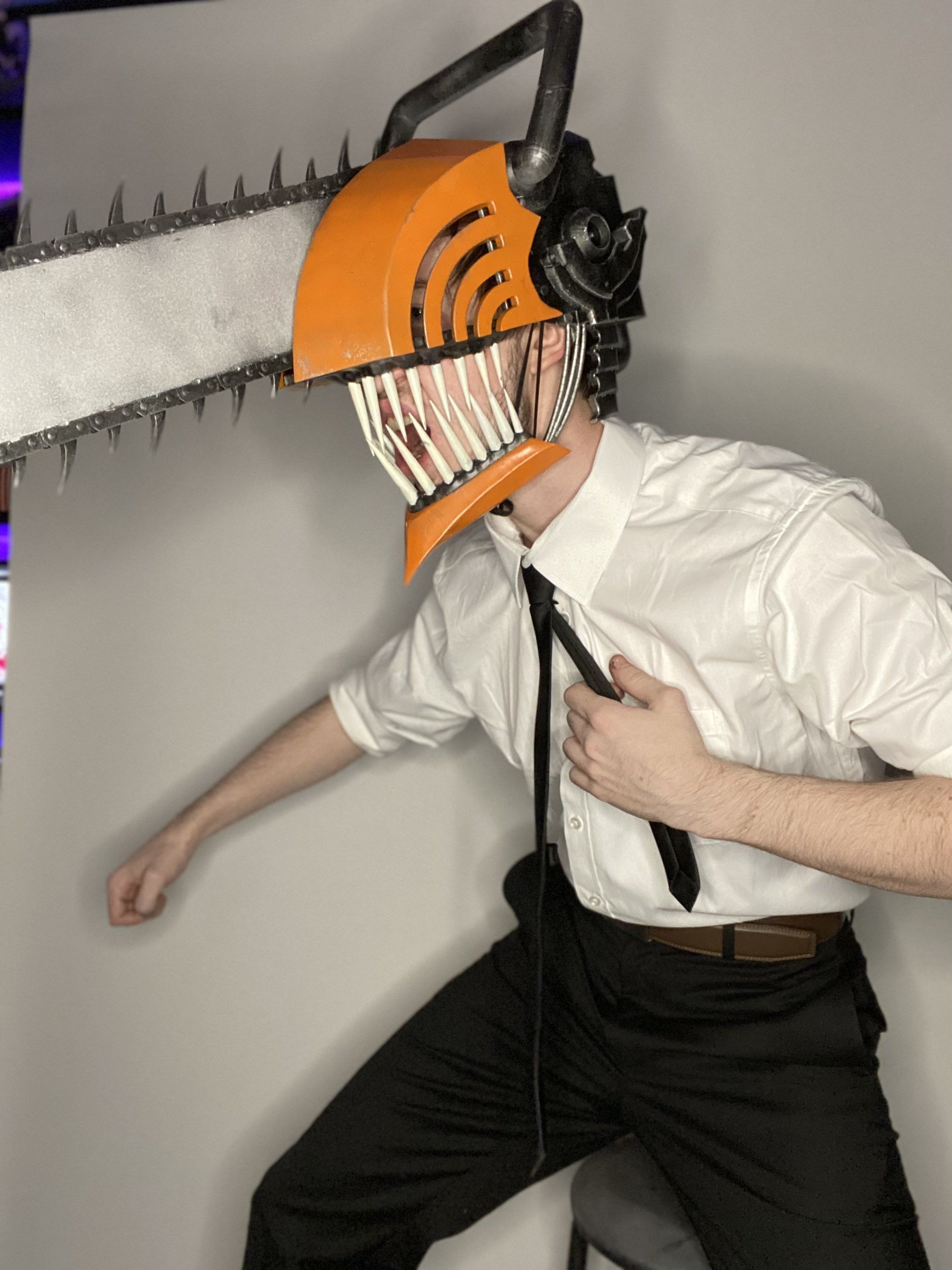 Anime Accurate Chainsaw Man 3D Model Fan Art for Cosplay 3D print model_3