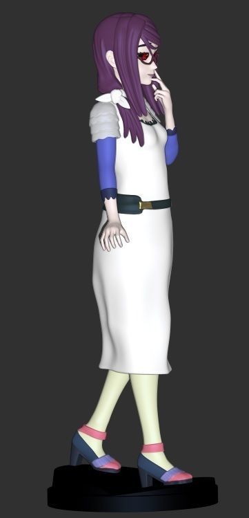 Rize from Tokyo Ghoul  3D print model_2