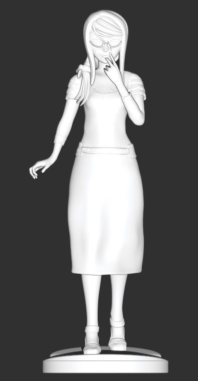 Rize from Tokyo Ghoul  3D print model_4