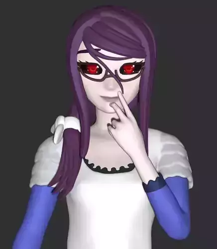 Rize from Tokyo Ghoul 