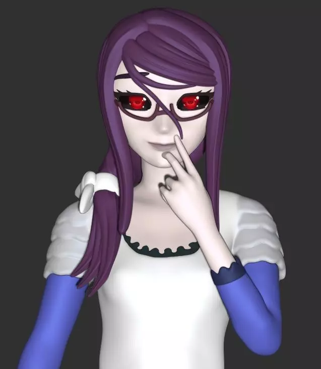 Rize from Tokyo Ghoul  3D print model_0