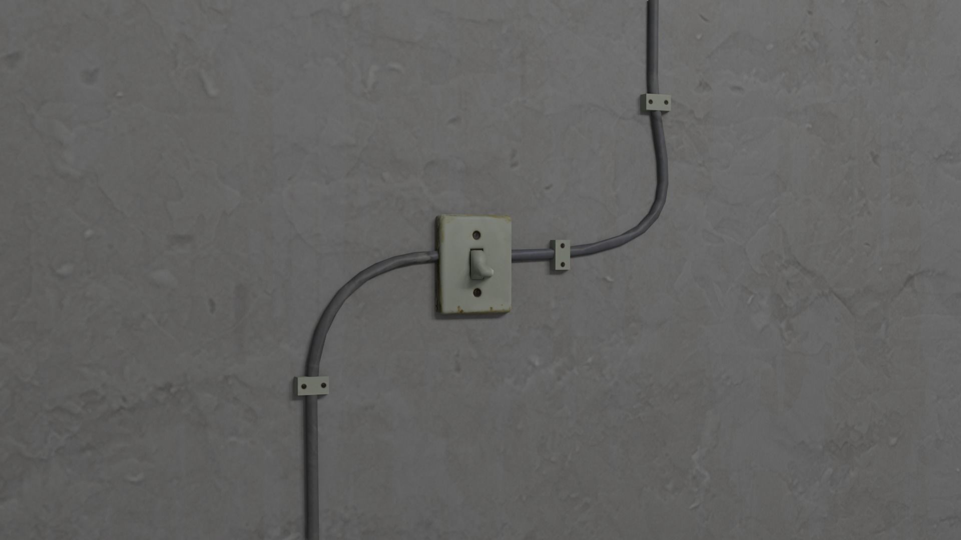 Vintage Garage Pack Low-poly 3D model_3