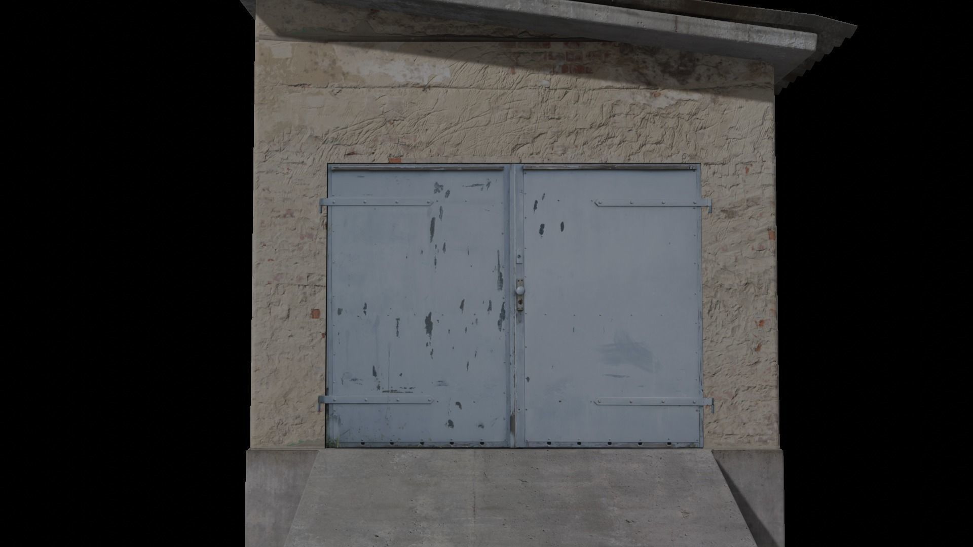 Vintage Garage Pack Low-poly 3D model_12