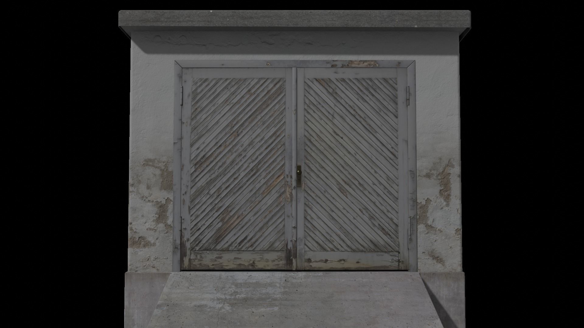 Vintage Garage Pack Low-poly 3D model_6