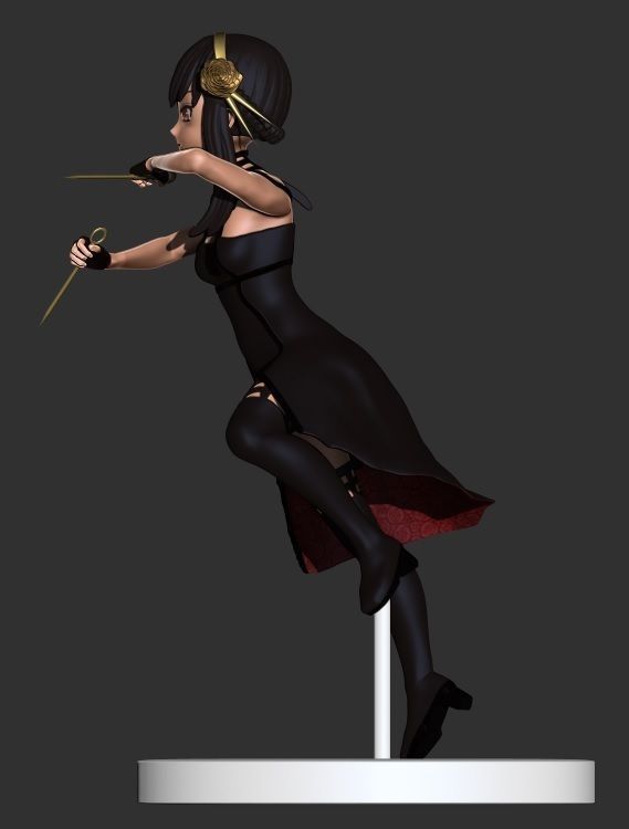 Yor Forger from Spy x Family 3D print model_2